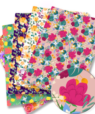 flower fabric the unit is half meter 50*145cm continuous