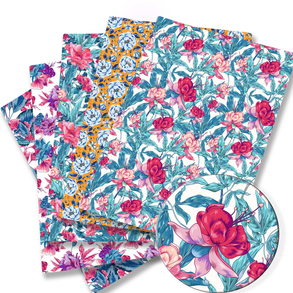 flower fabric the unit is half meter 50*145cm continuous